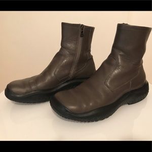 Grey Prada booties